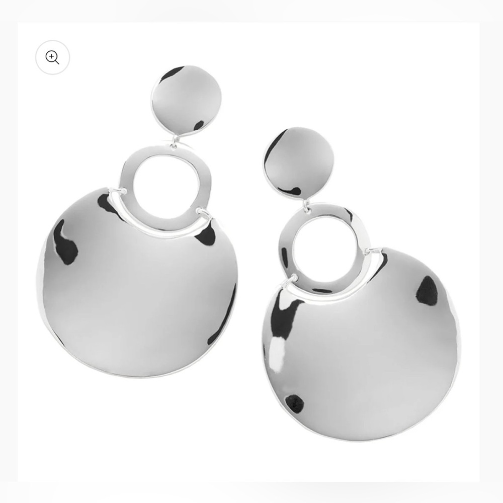 IPPOLITA
Statement Wavy Disc Drop Earrings